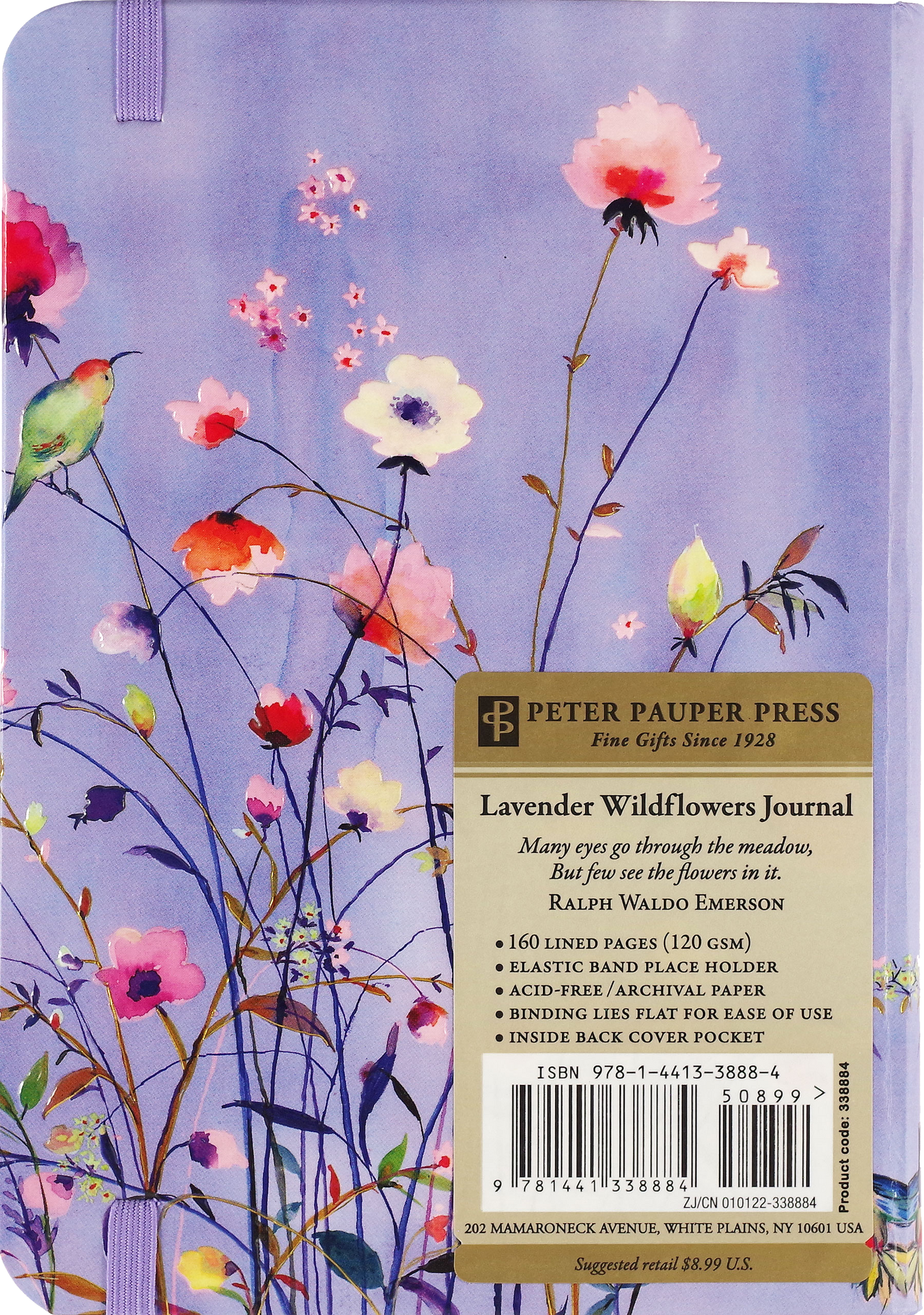 Journal - Lavender Wildflowers
