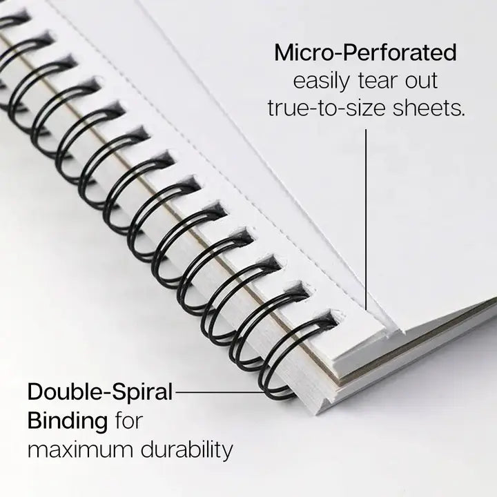 Marker Paper Pad - Spiral Bound - 9” X 12” - 50 Sheets