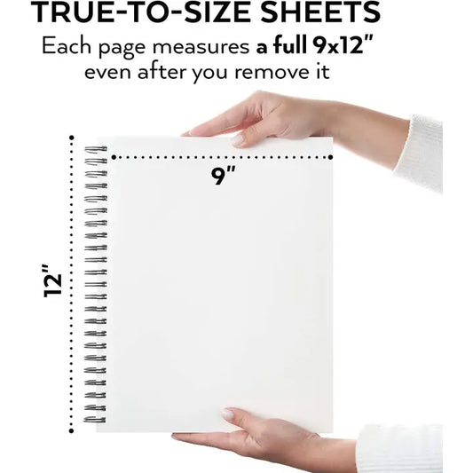 Paper Pad - Arteza Sketchbook, 9" X 12", 100 Sheets