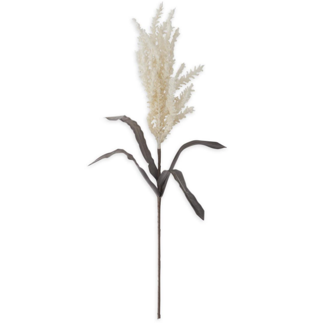 Flower - 41 Inch Real Touch White Spike Single Stem