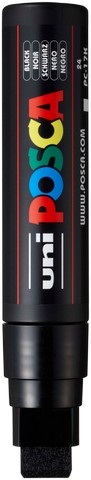 Markers - POSCA PC-17K Paint Marker XBROAD Rectangle Chisel Tip Black