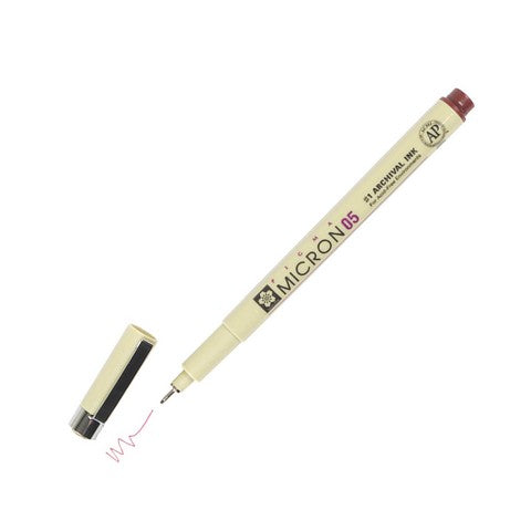 Micron Pen - Sakura Pigma Micron Pens .45MM Burgundy