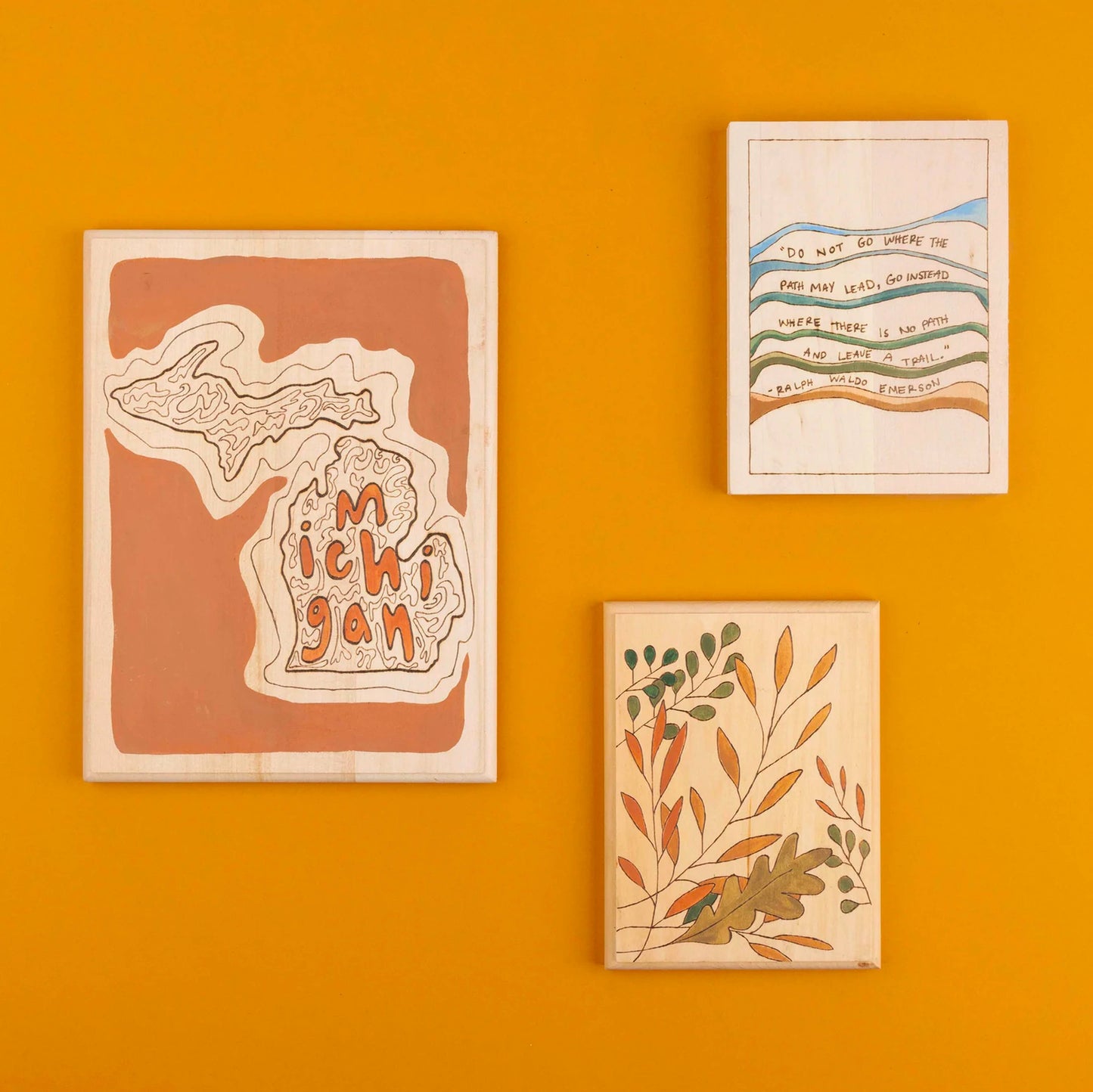 Wood - Basswood Rectangle Panel 6 x 8 for Woodburning & Laser