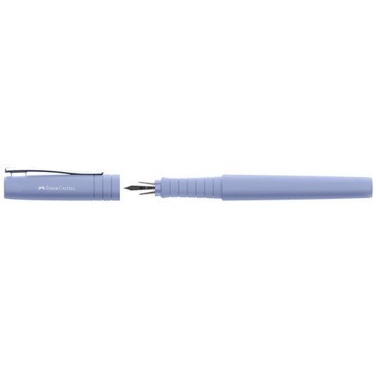 Pen - Poly Fountain Pen, Pale Iris - Smooth Touch Pen: Medium