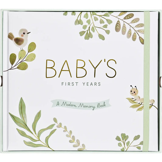 Book - Baby's First Years: A Modern Memory with Keepsake Box