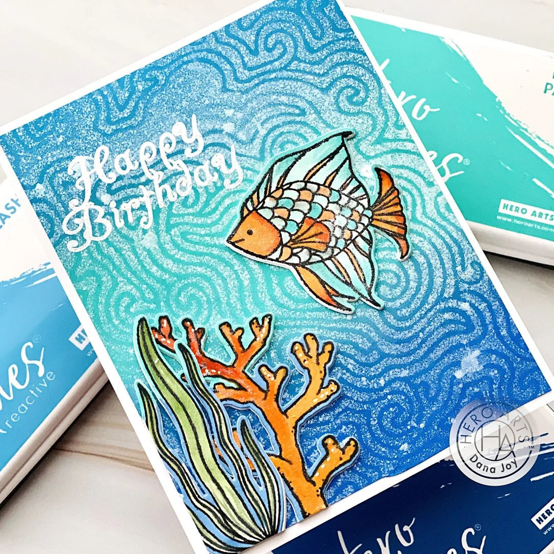 Ink - Sea Palette Reactive Ink Cubes