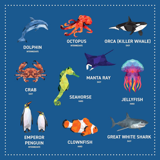 Stickers - My Sticker Paintings: Ocean Animals - Kid's Activity Book