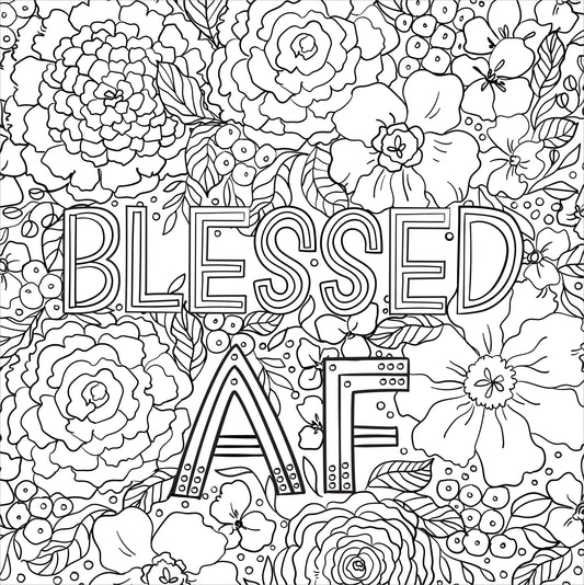 Coloring Book - Inner F*cking Peace Adult