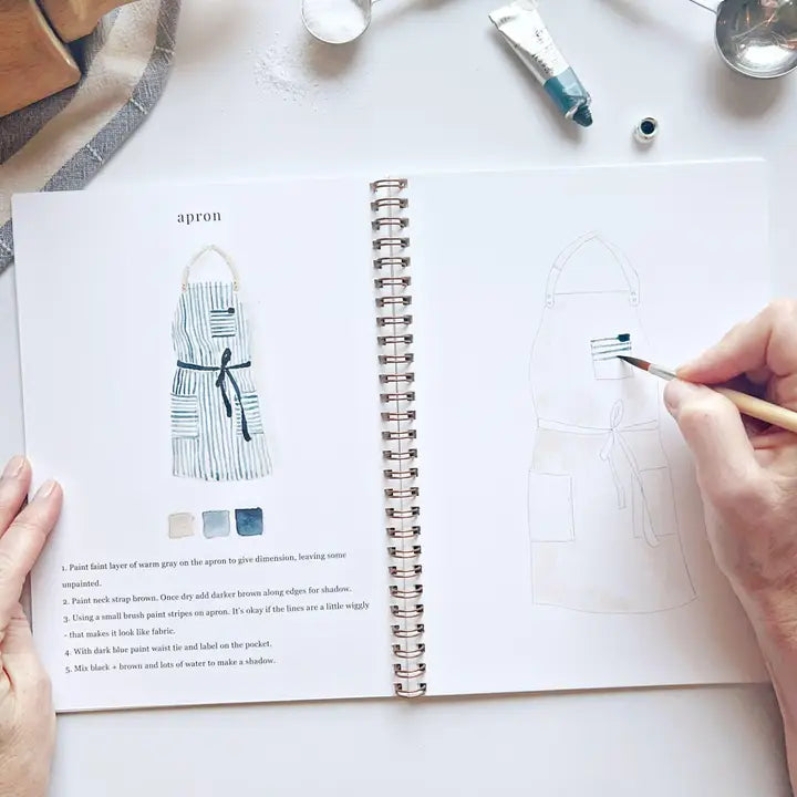 Workbook - Baking Watercolor Workbook