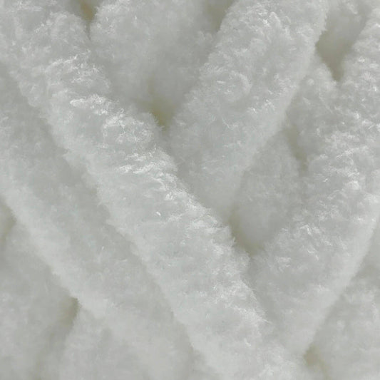 Yarn - Sensy Chunky Yarn, Blanket Yarn, 7 oz, 28 Yards, Gauge 7 Jumbo: White