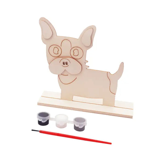 Paint Set - Wooden Painting Set Puppy Dog