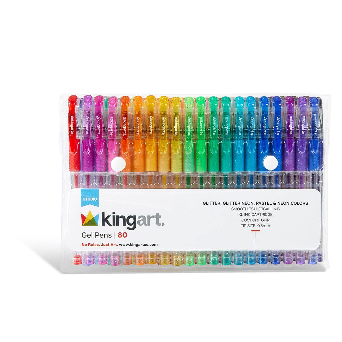 Pens - Gel Pens - Comfort Grip - 80 Colors