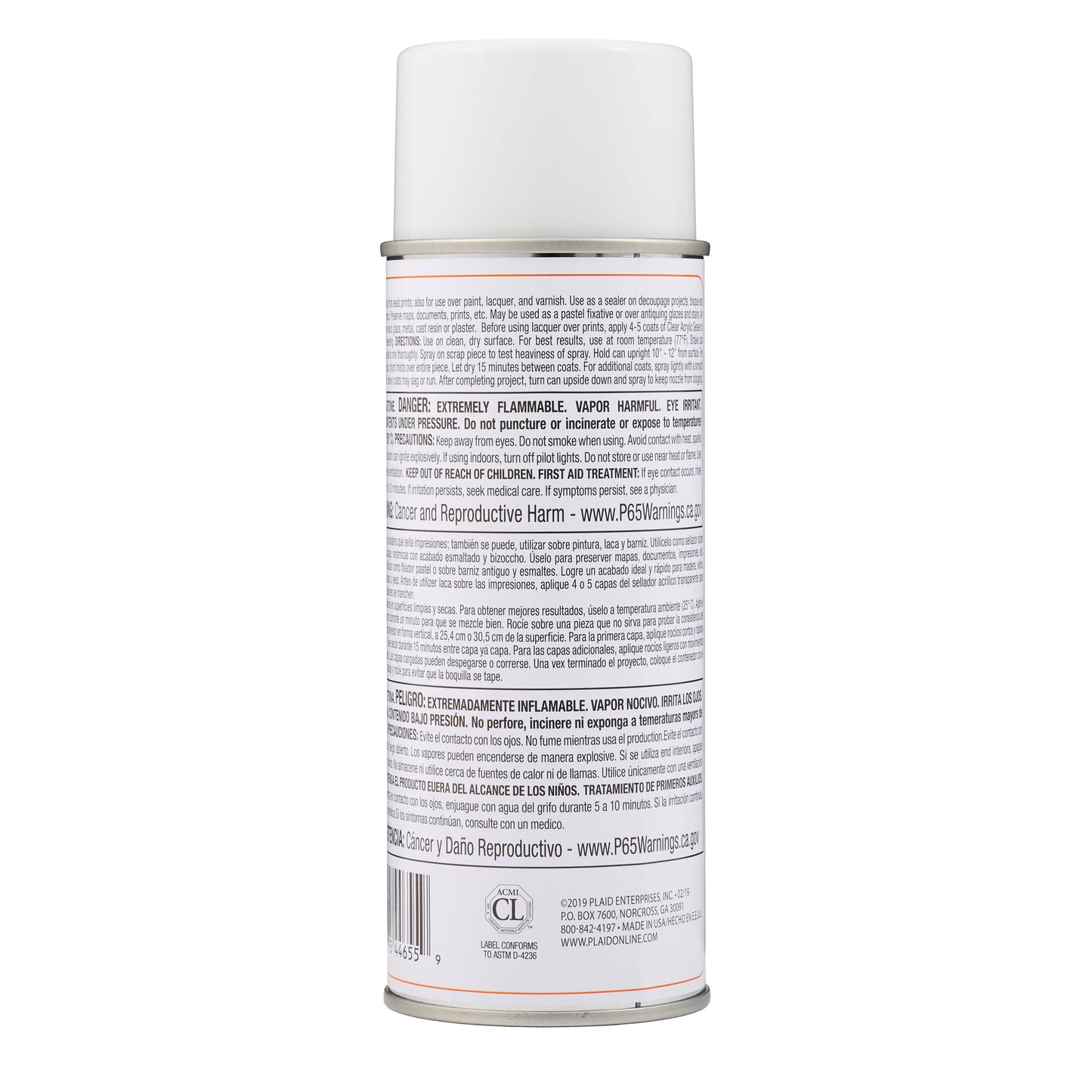 Adhesives - Mod Podge Clear Sealer - Satin, 11 oz - US Land Ship Only