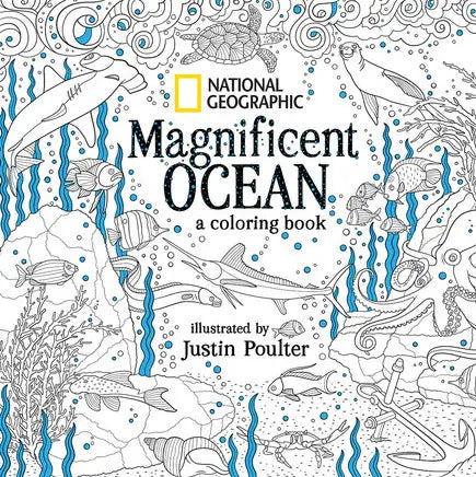 Coloring Book - National Geographic Magnificent Ocean