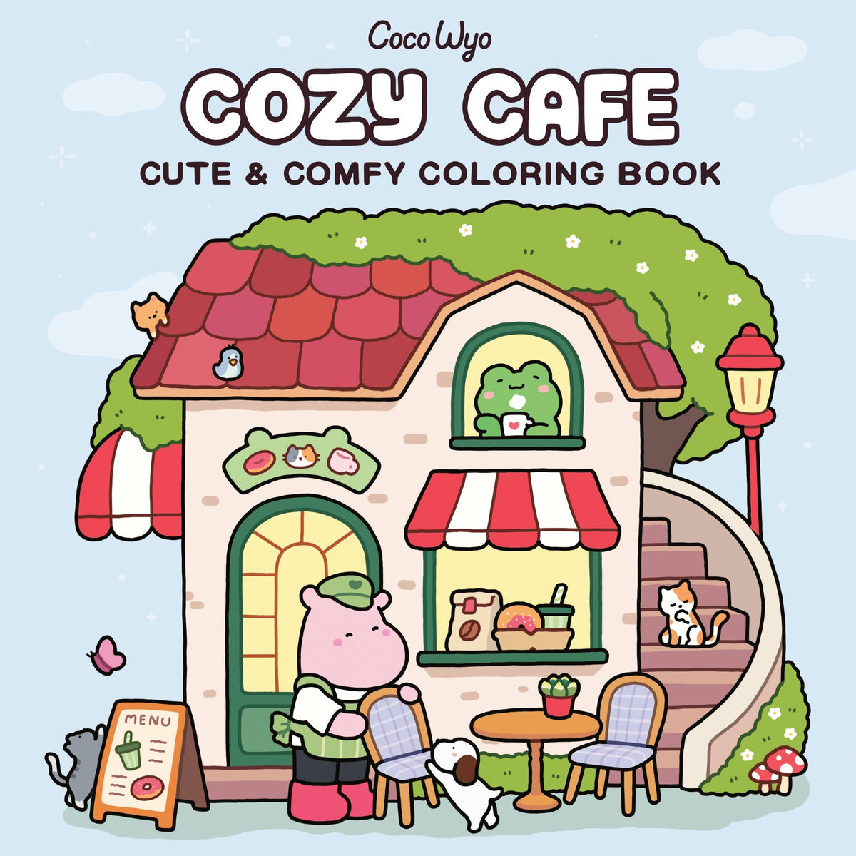 Coloring Book - Coco Wyo Cozy Cafe