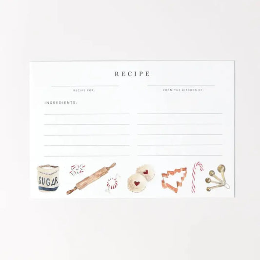 Recipe Cards - Christmas Baking