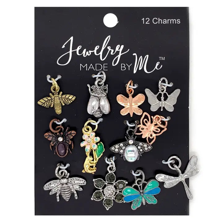 Jewelry - Detailed Garden Charms 12pc