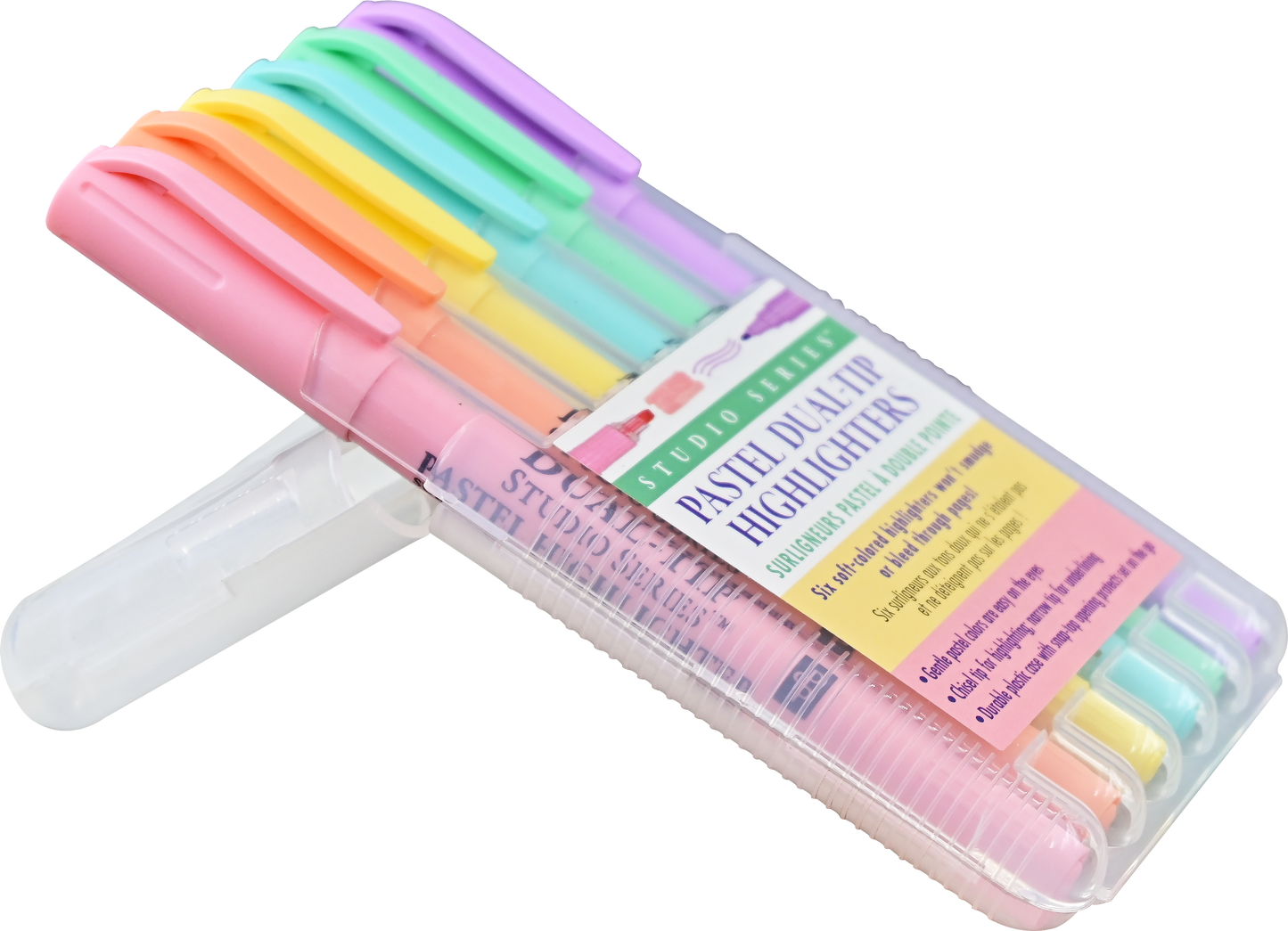 Highlighters - Studio Series Dual-Tip Pastel (Set of 6)