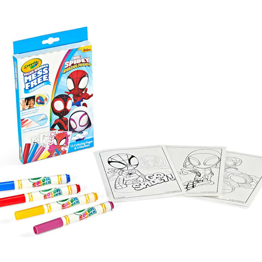 Coloring Book - Marvel Spidey Crayola Color Wonder Mini Box Set with Markers