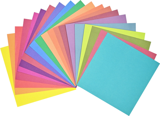 Paper - Origami 20 Vivid Colors (500 Sheets)