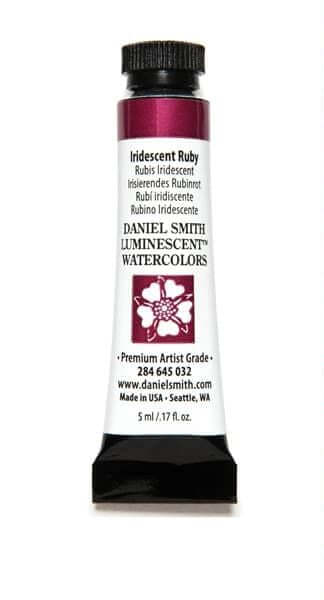paint - Daniel Smith Extra Fine Watercolor Paint 5ml Tube - Iridescent Ruby