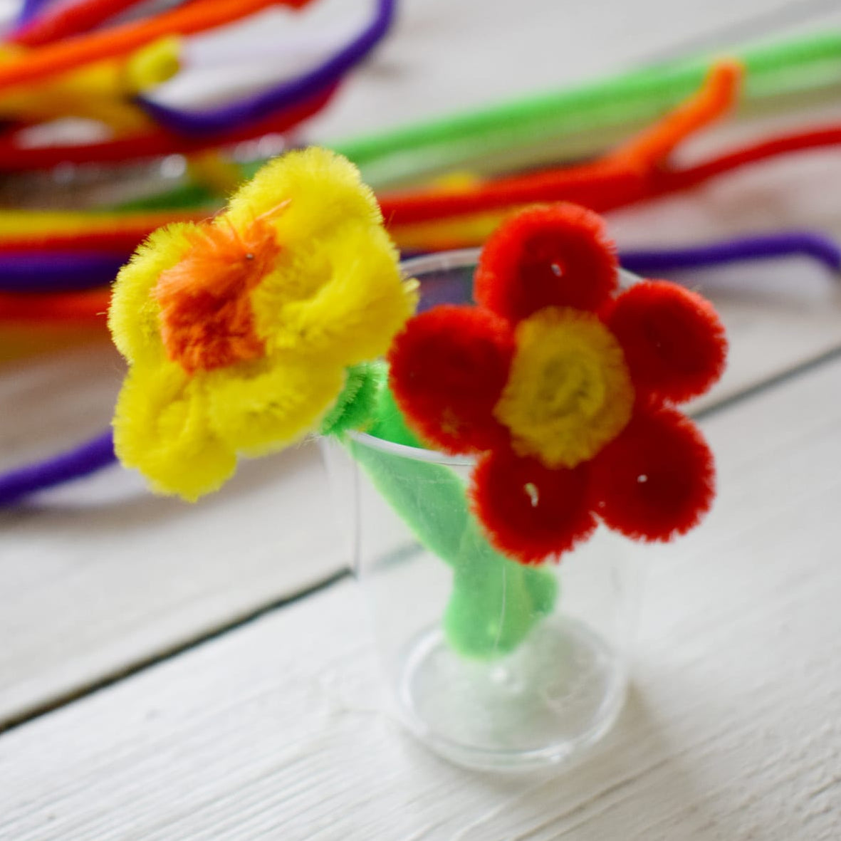 Pipe Cleaners - Assorted Dark Colors 40ct