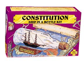 Ship in a Bottle - Build Your Own Constitution Ship In a Bottle