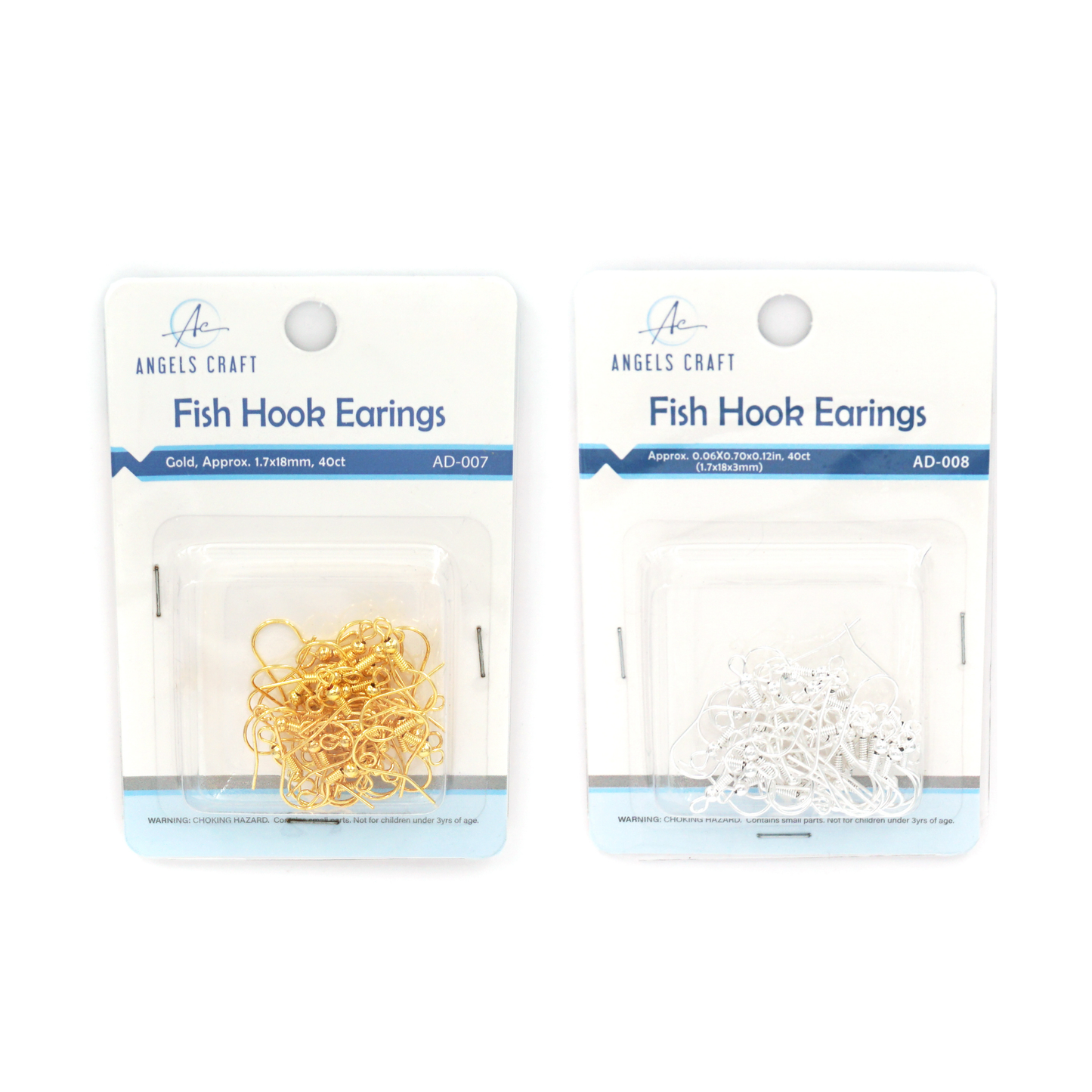 Jewelry - Alloy Fish Hook Earring 40ct Gold