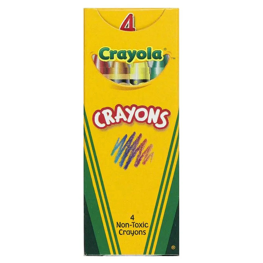Crayons - 4 Count Crayola Crayon Box