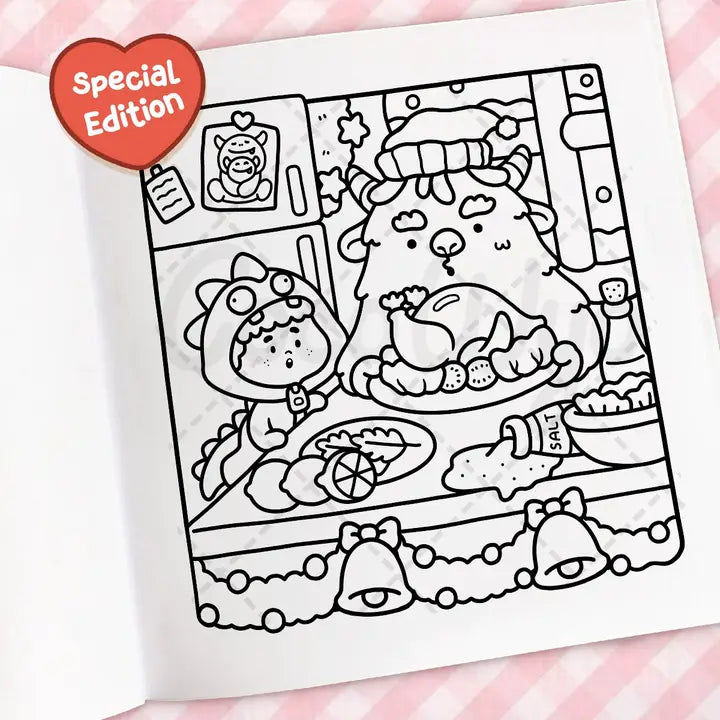 Coloring Book - Coco Wyo Cozy Christmas