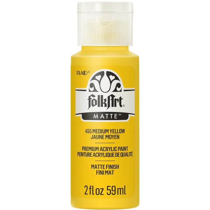 Paint - Acrylic - Matte Medium Yellow