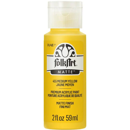 Paint - Acrylic - Matte Medium Yellow