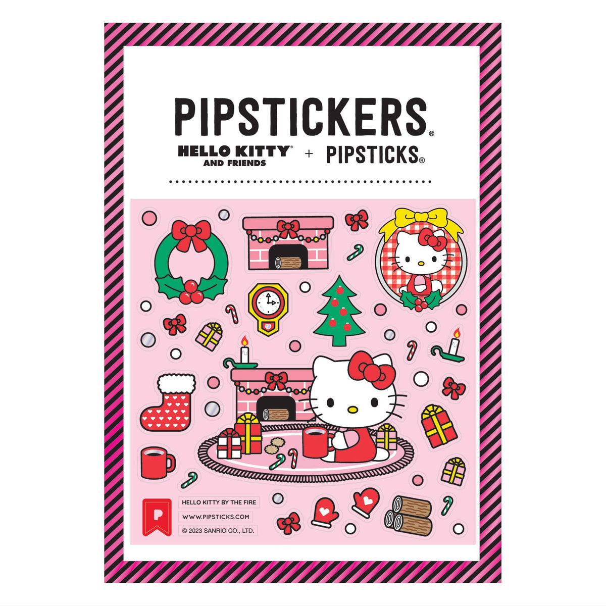 Stickers - Hello Kitty By The Fire