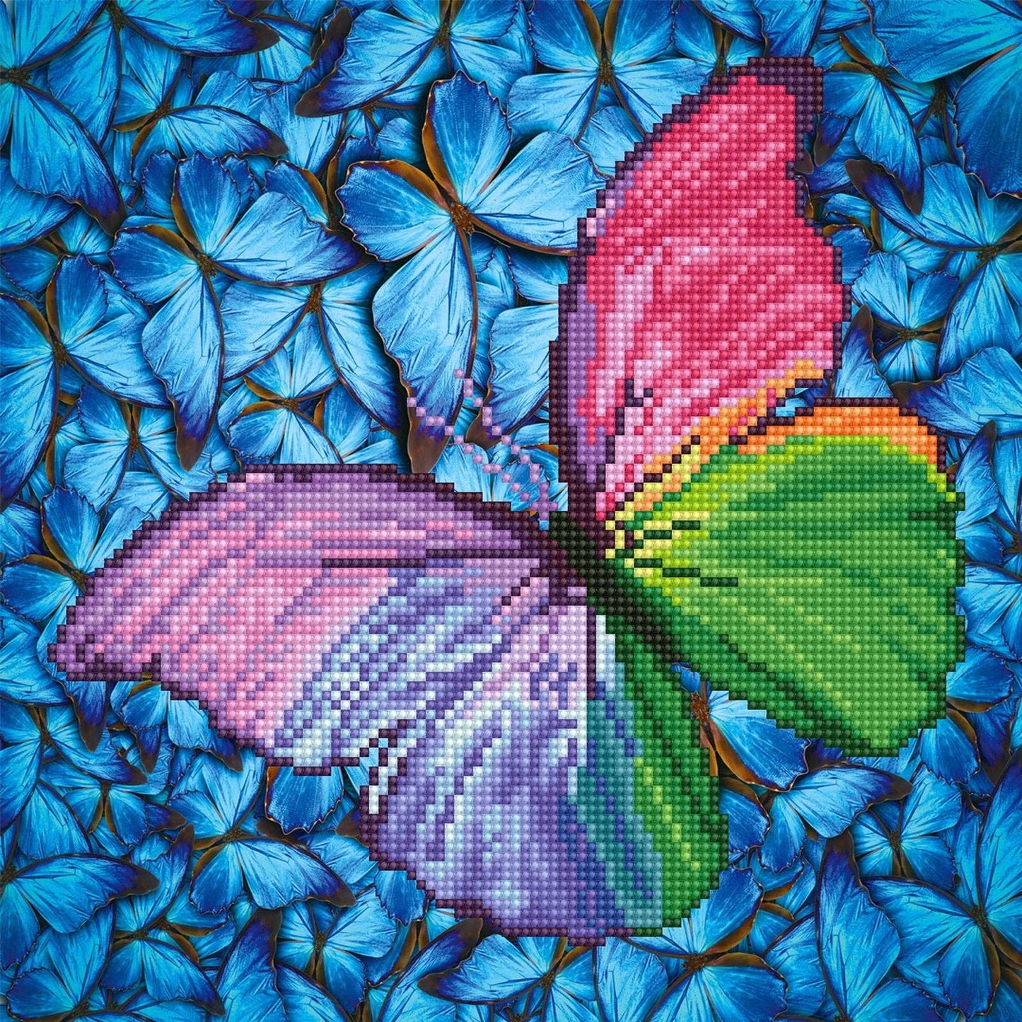 Diamond Dotz - Flutter by Pink Pre-Framed Kit