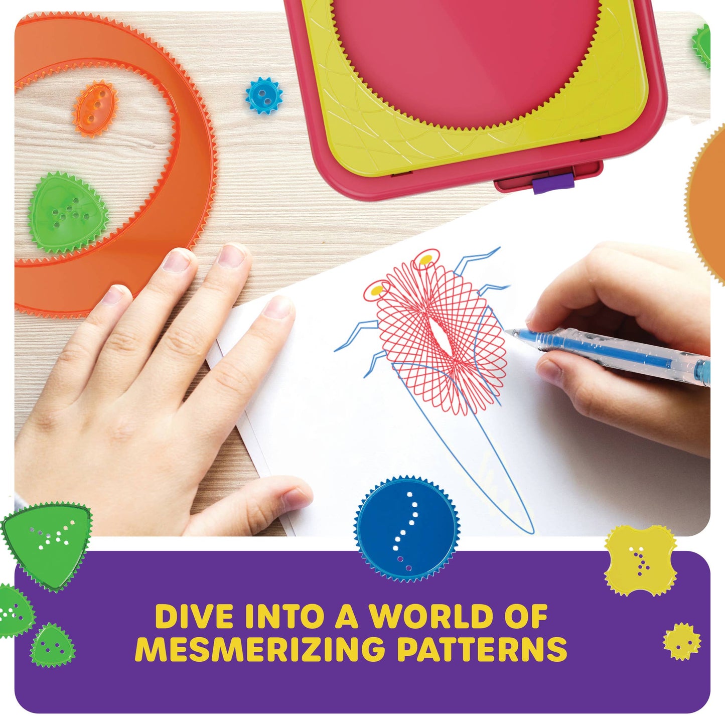 Crafting Kits - Spiral Art Kit for Kids - Craft Set for Girls & Boys