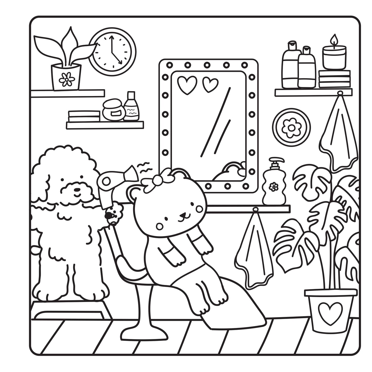 Coloring Book - Happy Street