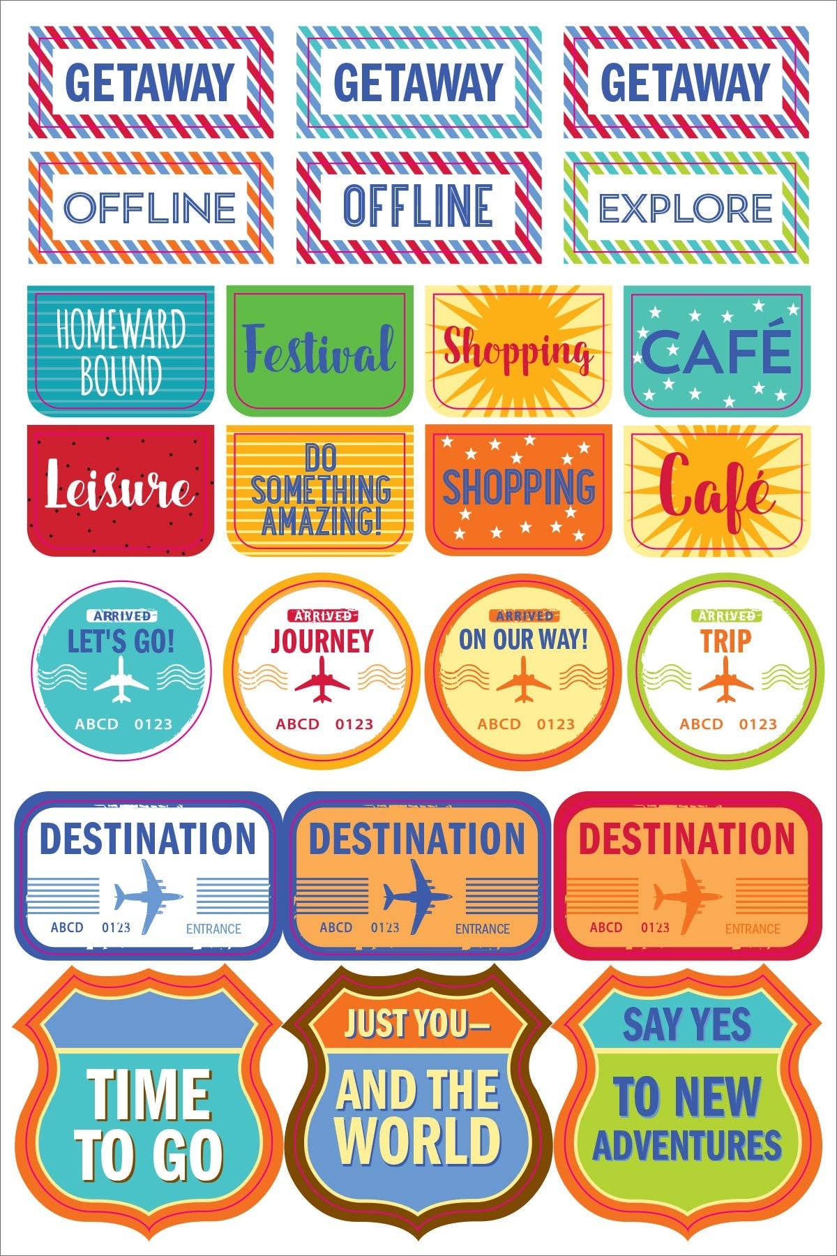 Stickers - Essentials Planner Mega Pack