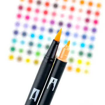 Markers - Dual Brush Pen Art Markers, Just Peachy, 6-Pack