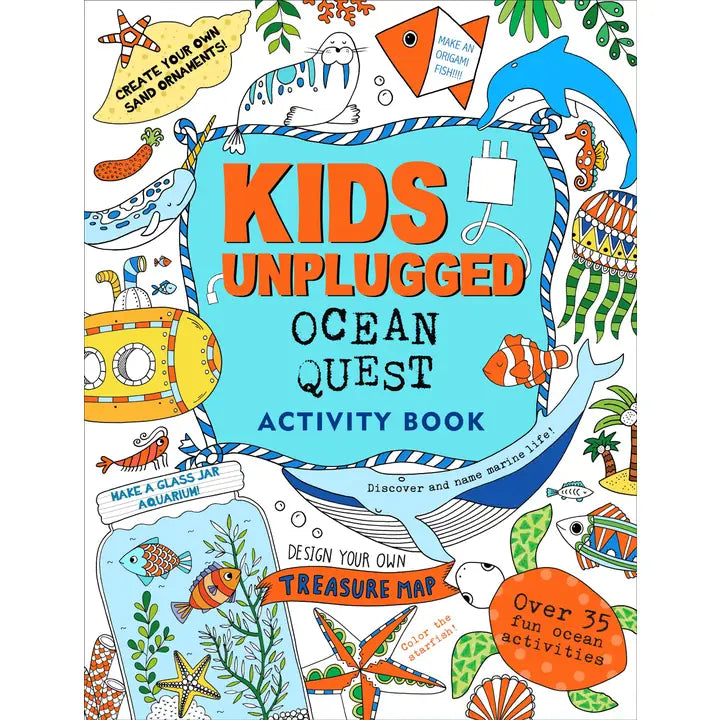 Coloring Book - Kids Unplugged: Ocean Quest Activity Book