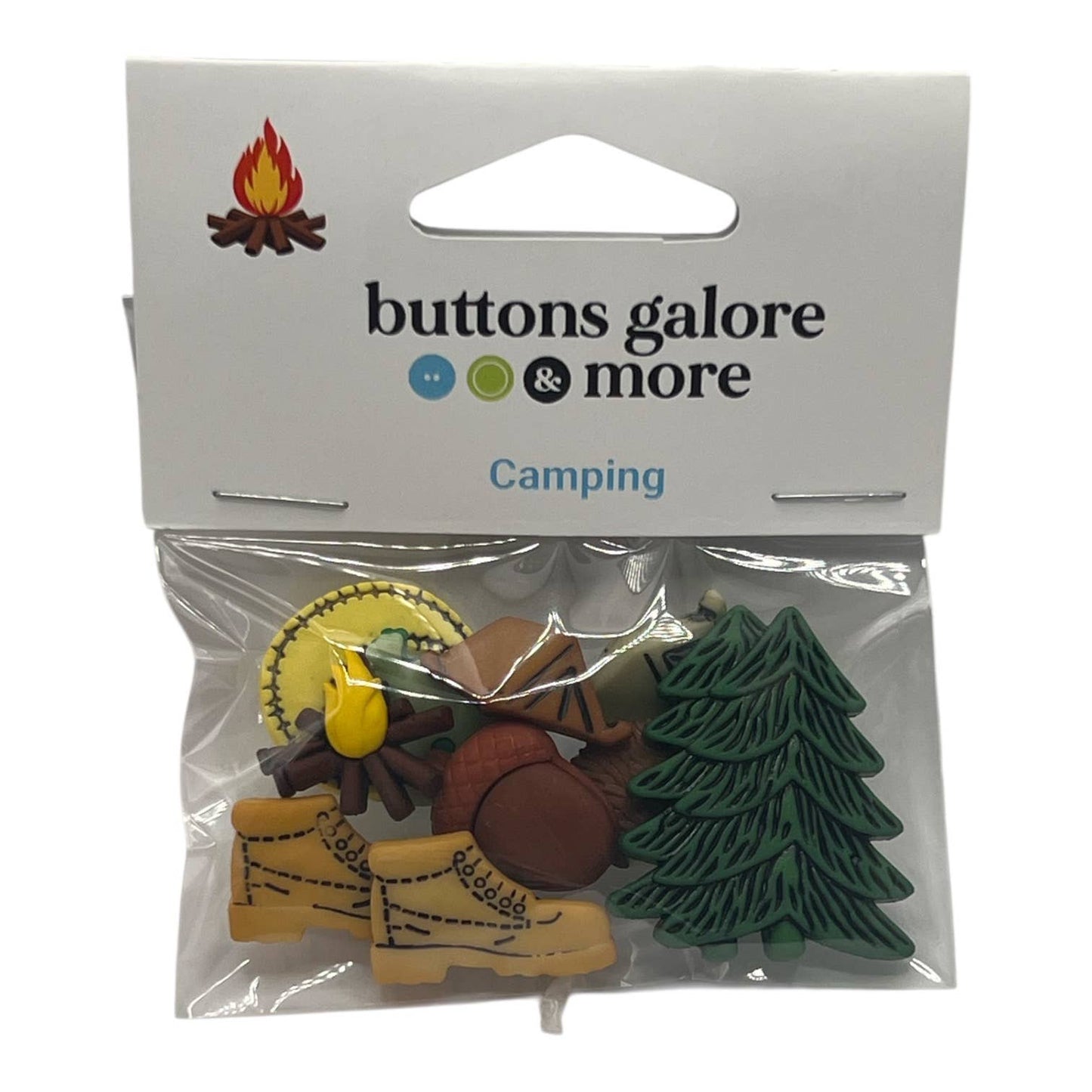 Buttons - Camping Craft & Sewing Button Assortment