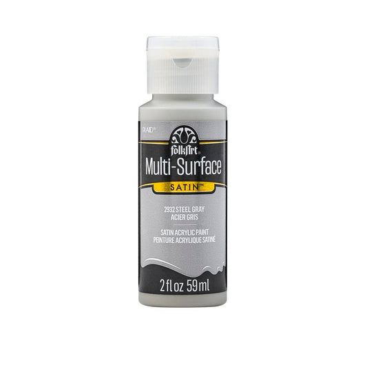 Paint - Acrylic - Satin Paint Steel Gray