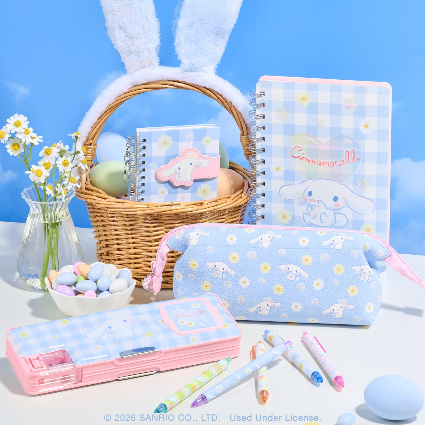 Notebook - Sanrio Sweet Daisies Cinnamoroll™ Agatha Lined Notebook