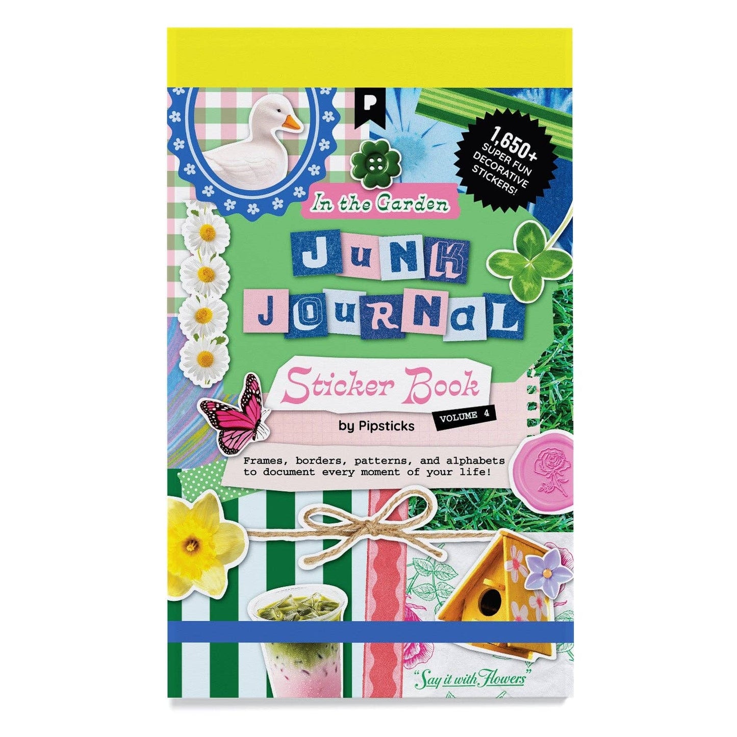 Stickers - In The Garden Junk Journal Sticker Book