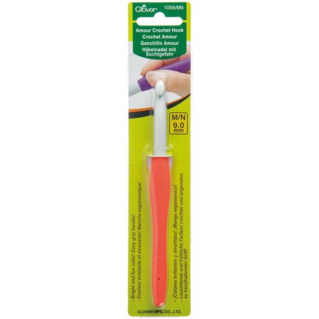 Crochet Hook - Size M/N/9mm - Clover Amour