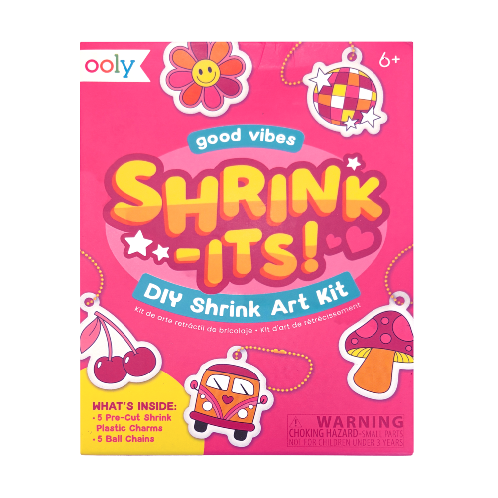 Shrink-Its! - Mini DIY Shrink Art Kit - Good Vibes
