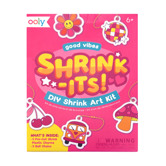 Shrink-Its! - Mini DIY Shrink Art Kit - Good Vibes