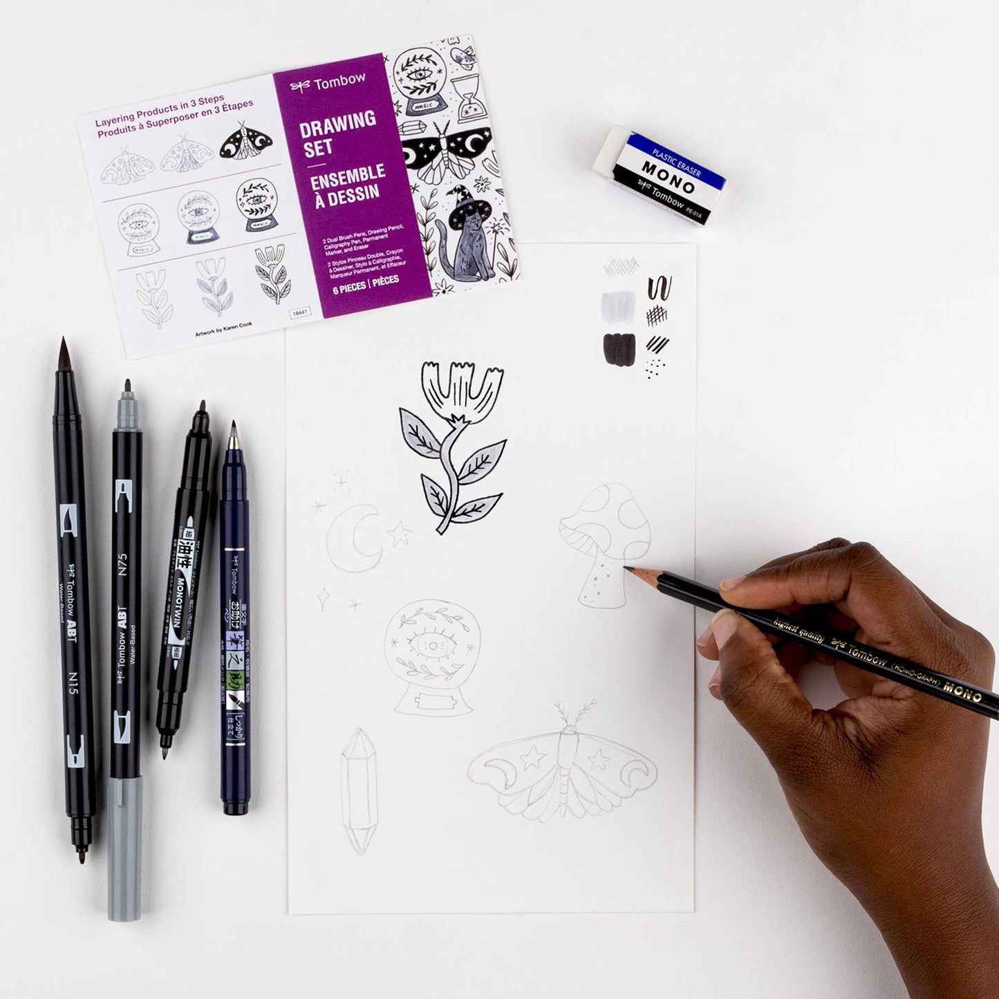 Pencils - Tombow Drawing Set