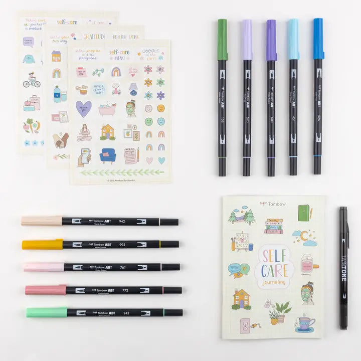 Journal - Tombow Self-Care Journaling Kit