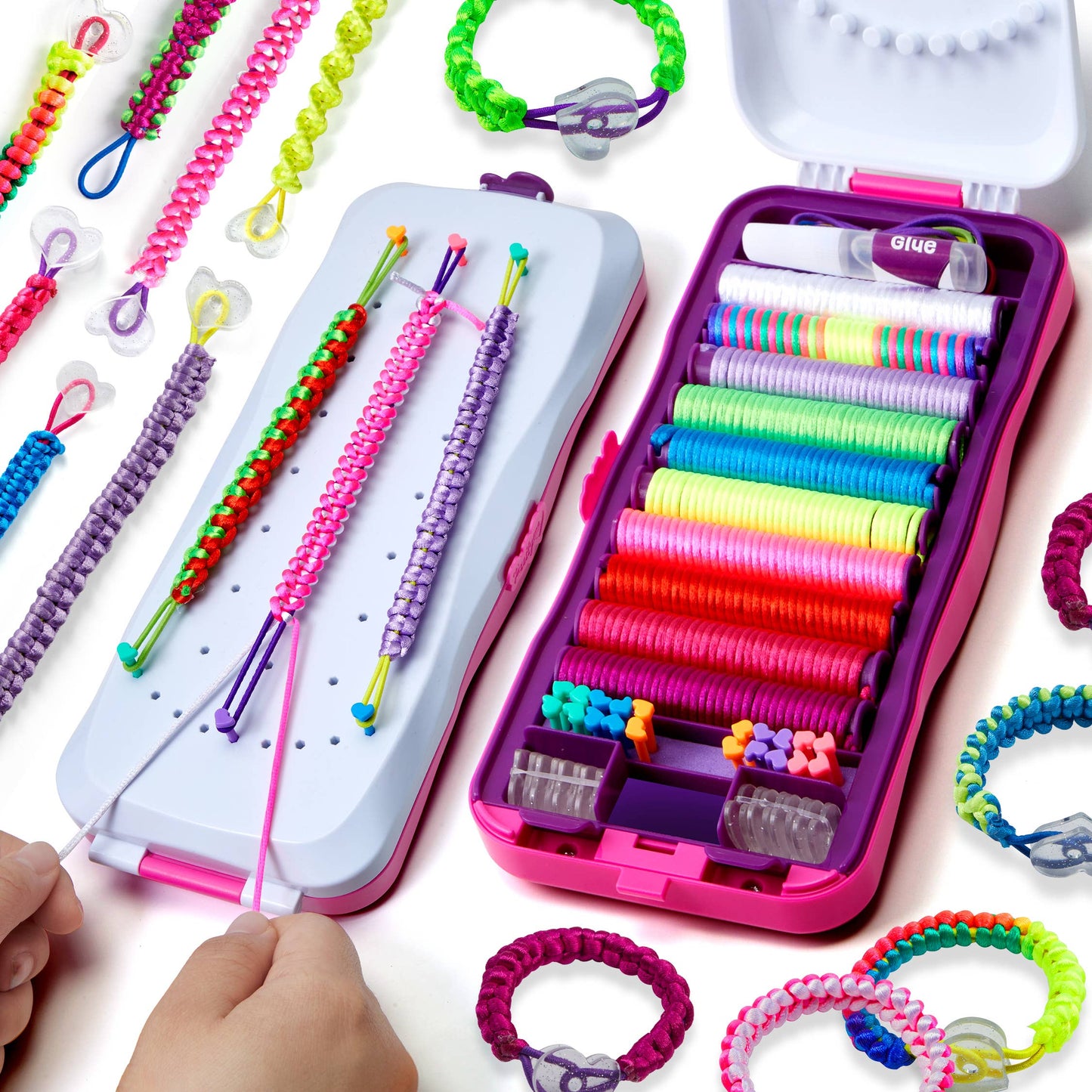 Crafting Kits - Pretty Me Friendship Bracelet Making Kit String Bracelets