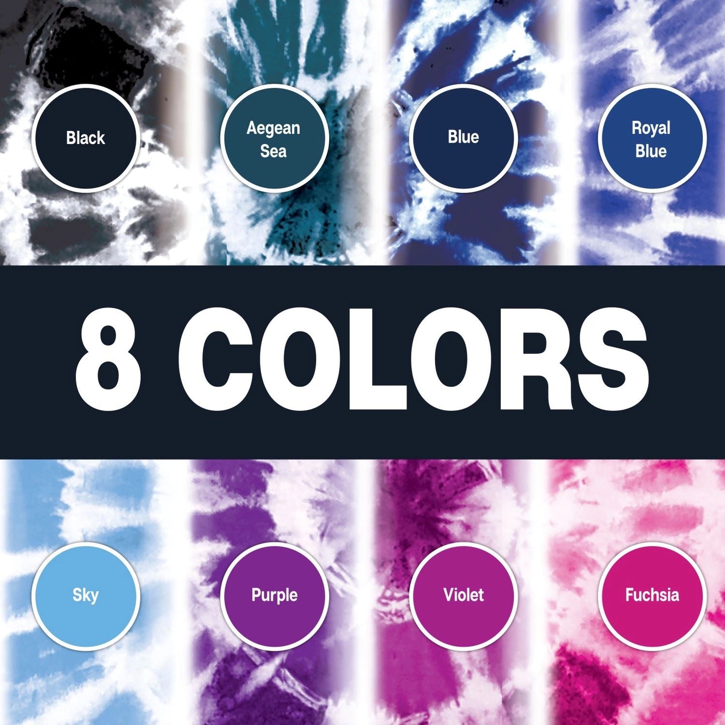 Tie Dye - Celestial 8-Color Tie-Dye Kit